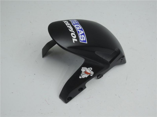 2007-2008 Honda CBR600RR Motorcycle Fairings - Matte Black Silver Grey Repsol Australia
