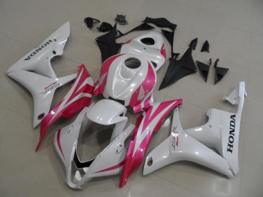Affordable 2007-2008 Honda CBR600RR Motorcycle Fairings - White Pink Australia