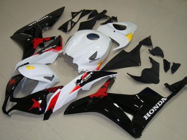 Affordable 2007-2008 Honda CBR600RR Motorcycle Fairings - White Yellow Red Glossy Black Australia