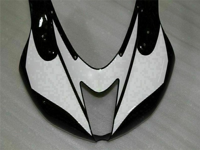 2007-2008 Kawasaki ZX6R Motorcycle Fairings - Black White Australia