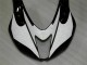 2007-2008 Kawasaki ZX6R Motorcycle Fairings - Black White Australia
