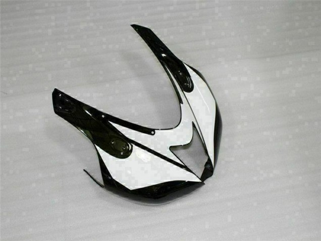 2007-2008 Kawasaki ZX6R Motorcycle Fairings - Black White Australia