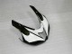 2007-2008 Kawasaki ZX6R Motorcycle Fairings - Black White Australia