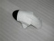 2007-2008 Kawasaki ZX6R Motorcycle Fairings - Black White Australia
