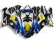 2007-2008 Kawasaki ZX6R Motorcycle Fairings - Blue Shark Australia