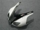 2007-2008 Kawasaki ZX6R Motorcycle Fairings - Black White Elf Australia