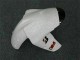 2007-2008 Kawasaki ZX6R Motorcycle Fairings - Black White Elf Australia