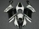 2007-2008 Kawasaki ZX6R Motorcycle Fairings - Black White Elf Australia