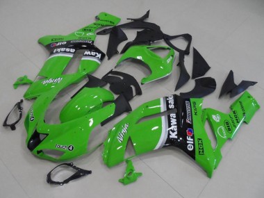 Affordable 2007-2008 Kawasaki ZX6R Motorcycle Fairings - Green Arrow Australia