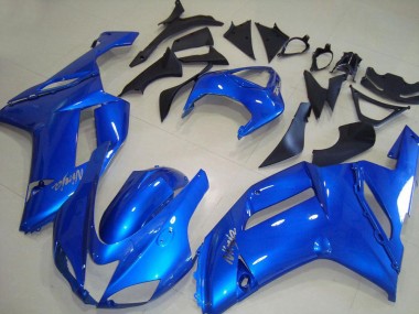 Affordable 2007-2008 Kawasaki ZX6R Abs Motorcycle Fairings - Blue Australia