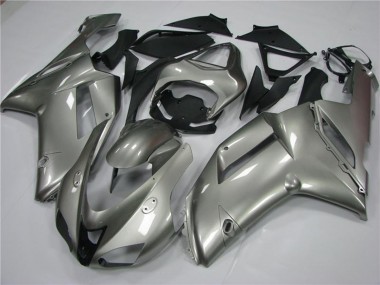 Affordable 2007-2008 Kawasaki ZX6R Motorcycle Fairings - Grey Australia