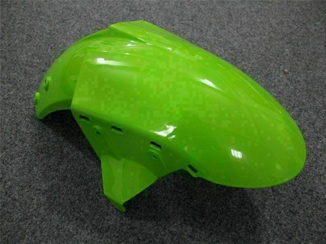 2007-2008 Kawasaki ZX6R Motorcycle Fairing Kits - Green Black Australia