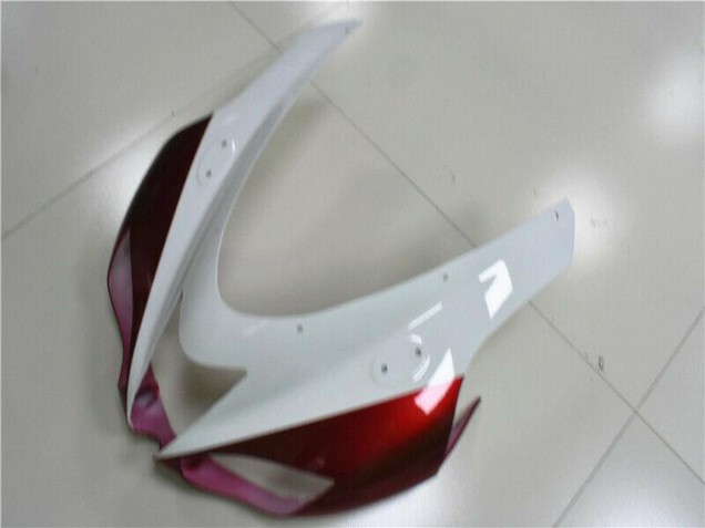 2007-2008 Kawasaki ZX6R Motorcycle Fairings - White Black Red Australia