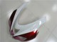 2007-2008 Kawasaki ZX6R Motorcycle Fairings - White Black Red Australia