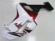 2007-2008 Kawasaki ZX6R Motorcycle Fairings - White Black Red Australia