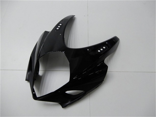 2007-2008 Suzuki GSXR 1000 Motorcycle Fairings - Glossy Black Matte Black No Decal Australia