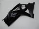 2007-2008 Suzuki GSXR 1000 Motorcycle Fairings - Glossy Black Matte Black No Decal Australia