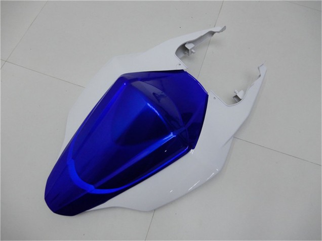 2007-2008 Suzuki GSXR 1000 Motorcycle Fairings - White Blue Black No Decal Australia