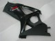 2007-2008 Suzuki GSXR 1000 Motorcycle Fairings - Glossy Black Matte Black Red Australia