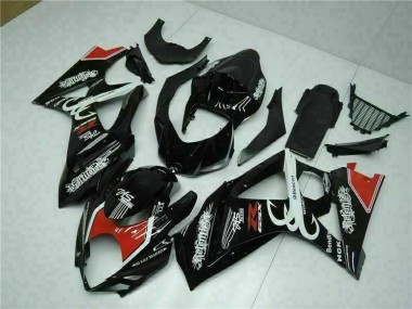 Affordable 2007-2008 Suzuki GSXR 1000 Motorcycle Fairings - Glossy Black Red White Australia