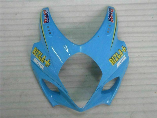 2007-2008 Suzuki GSXR 1000 Motorcycle Fairing Kits - Blue Gold Black Rizla Australia