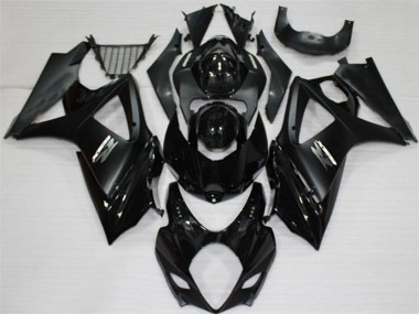 Affordable 2007-2008 Suzuki GSXR 1000 Motorcycle Fairings - Glossy Black Matte Black White Australia