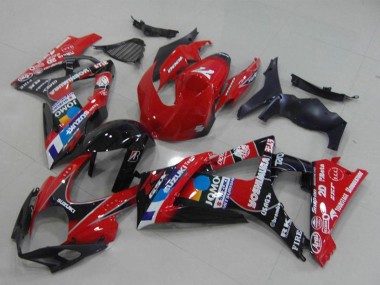 Affordable 2007-2008 Suzuki GSXR 1000 Motorcycle Fairings - Red Black Blue White JOMO Australia