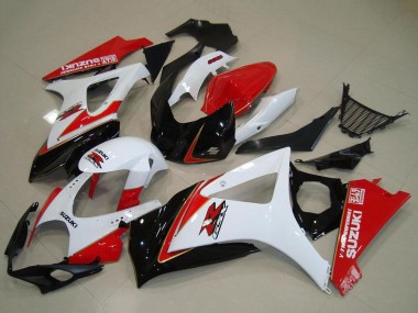 Affordable 2007-2008 Suzuki GSXR 1000 Motorcycle Fairing Kits - White Red Black Australia