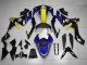 2007-2008 Yamaha YZF R1 Motorcycle Fairings - Blue Yellow Black Shark Australia