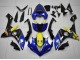2007-2008 Yamaha YZF R1 Motorcycle Fairings - Blue Yellow Black Shark Australia