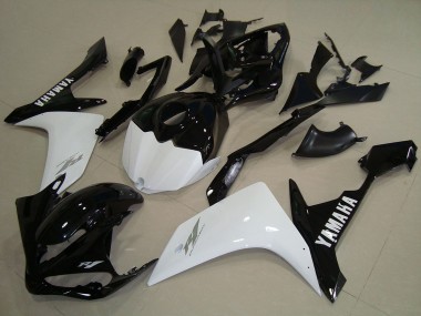Affordable 2007-2008 Yamaha YZF R1 Motorcycle Fairings - White Black Australia