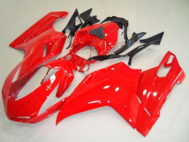 Affordable 2007-2014 Ducati 848 1098 1198 Motorcycle Fairings - Red Australia