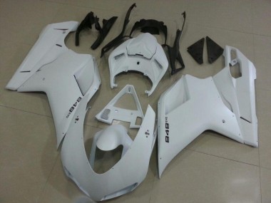 Affordable 2007-2014 Ducati 848 Motorcycle Fairings - White Australia