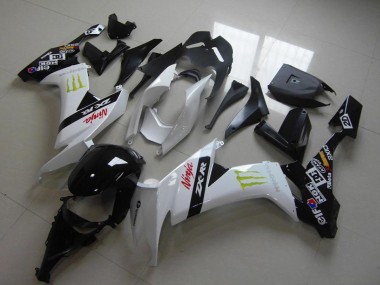Affordable 2008-2010 Kawasaki ZX10R Motorcycle Fairings - White Glossy Black Red Green Monster Australia