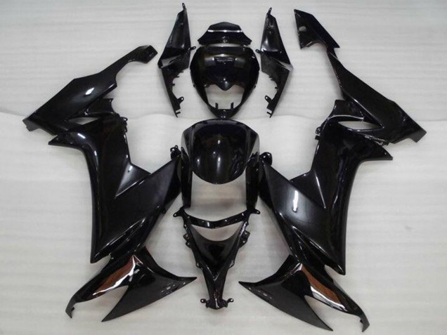 2008-2010 Kawasaki ZX10R Motorcycle Fairing - Glossy Black Australia