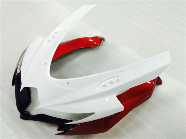2008-2010 Suzuki GSXR 600/750 Motorcycle Fairings - White Red Glossy Black Australia
