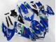 2008-2010 Suzuki GSXR 600/750 Motorcycle Fairings - Blue White Green Black Australia