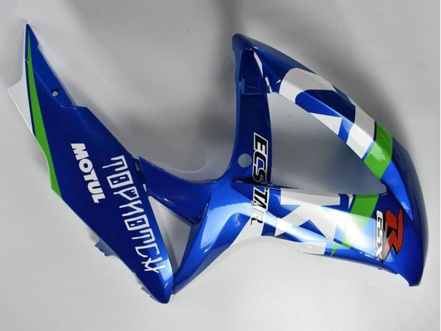 2008-2010 Suzuki GSXR 600/750 Motorcycle Fairings - Blue White Green Black Australia