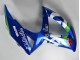 2008-2010 Suzuki GSXR 600/750 Motorcycle Fairings - Blue White Green Black Australia