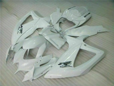 Affordable 2008-2010 Suzuki GSXR 600/750 Motorcycle Fairings - White Australia