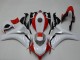 2008-2011 Honda CBR1000RR Motorcycle Fairings - White Red Australia