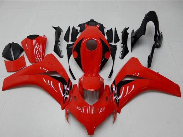 2008-2011 Honda CBR1000RR Bike Fairings - Red Glossy Black Australia