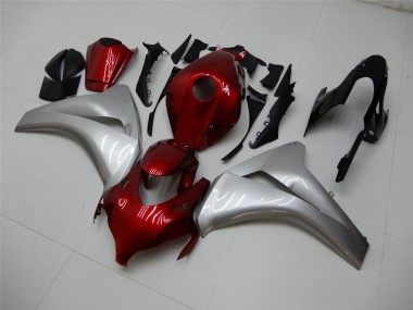 Affordable 2008-2011 Honda CBR1000RR Motorcycle Fairings - Silver Maroon Red Australia