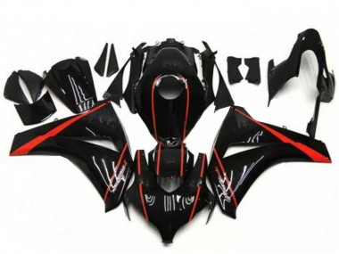Affordable 2008-2011 Honda CBR1000RR Motorcycle Fairings - Glossy Black Red Australia