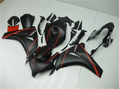 Affordable 2008-2011 Honda CBR1000RR Motorcycle Fairings - Matte Black Red Australia