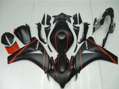 Affordable 2008-2011 Honda CBR1000RR Motorcycle Fairings - Matte Black Red Australia
