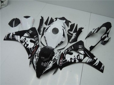 Affordable 2008-2011 Honda CBR1000RR Abs Fairings - White Glossy Black Australia