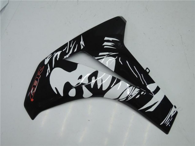 2008-2011 Honda CBR1000RR Abs Fairings - White Glossy Black Australia