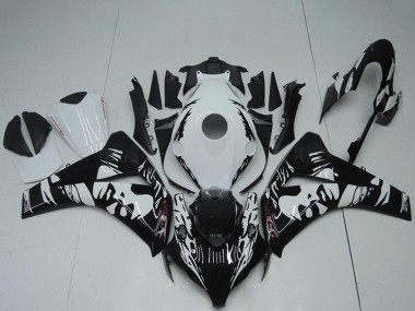 Affordable 2008-2011 Honda CBR1000RR Abs Fairings - White Glossy Black Australia