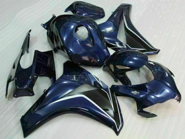 Affordable 2008-2011 Honda CBR1000RR Motorcycle Fairings - Dark Blue Glossy Black Australia
